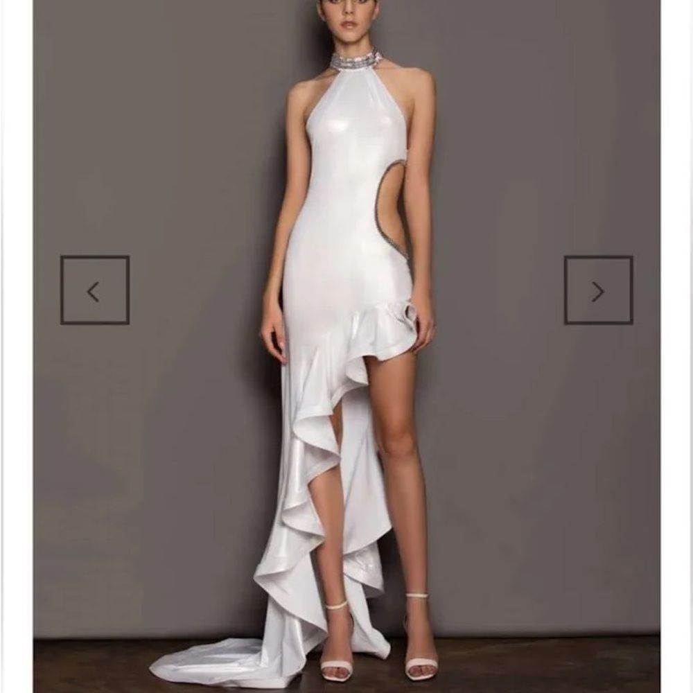 BRONX AND BANCO nefertiti Dress in White 0